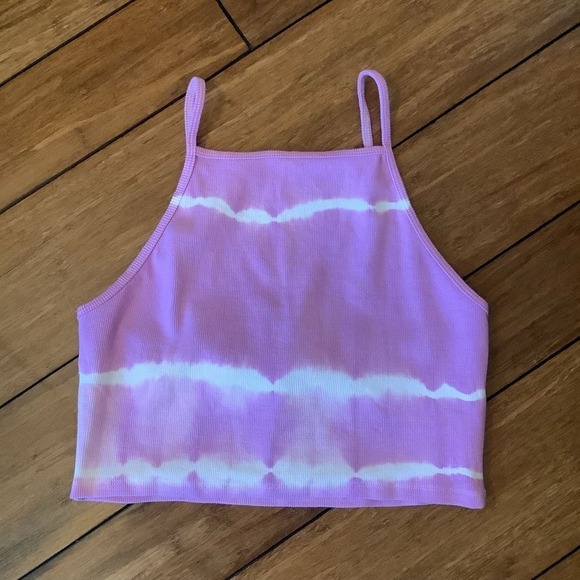 Zara Tops - Zara‎ Tie-Dyed Crop Top 💜💖👚